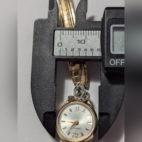 (997)VINTAGE Caravelle Ladies Automátic Watch by Bulova 10K Gold Plated… - Picture 13 of 16